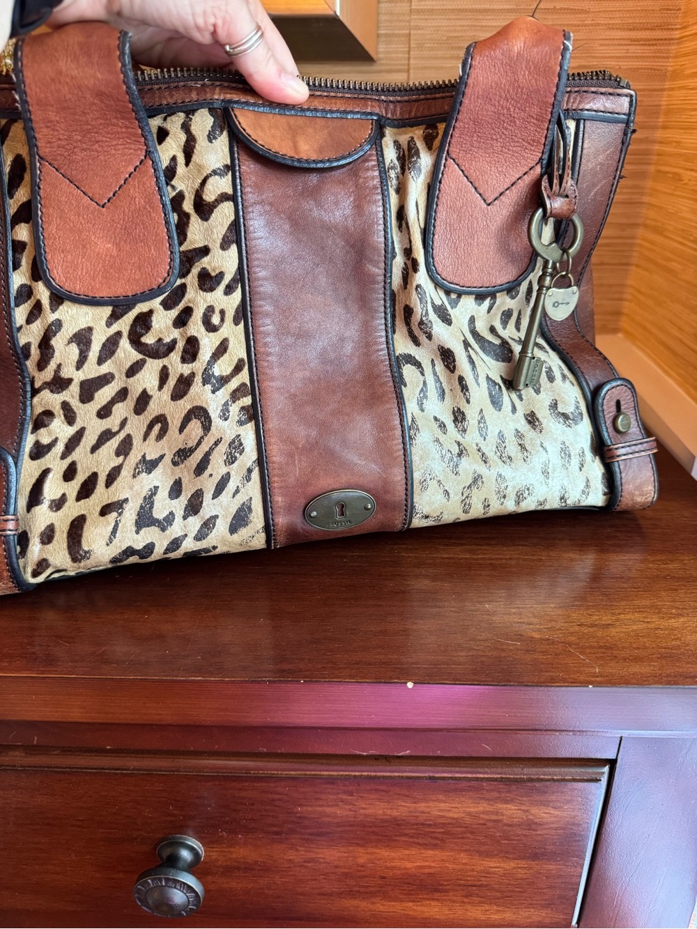 Vintage Fossil bag - Picture 7 of 16